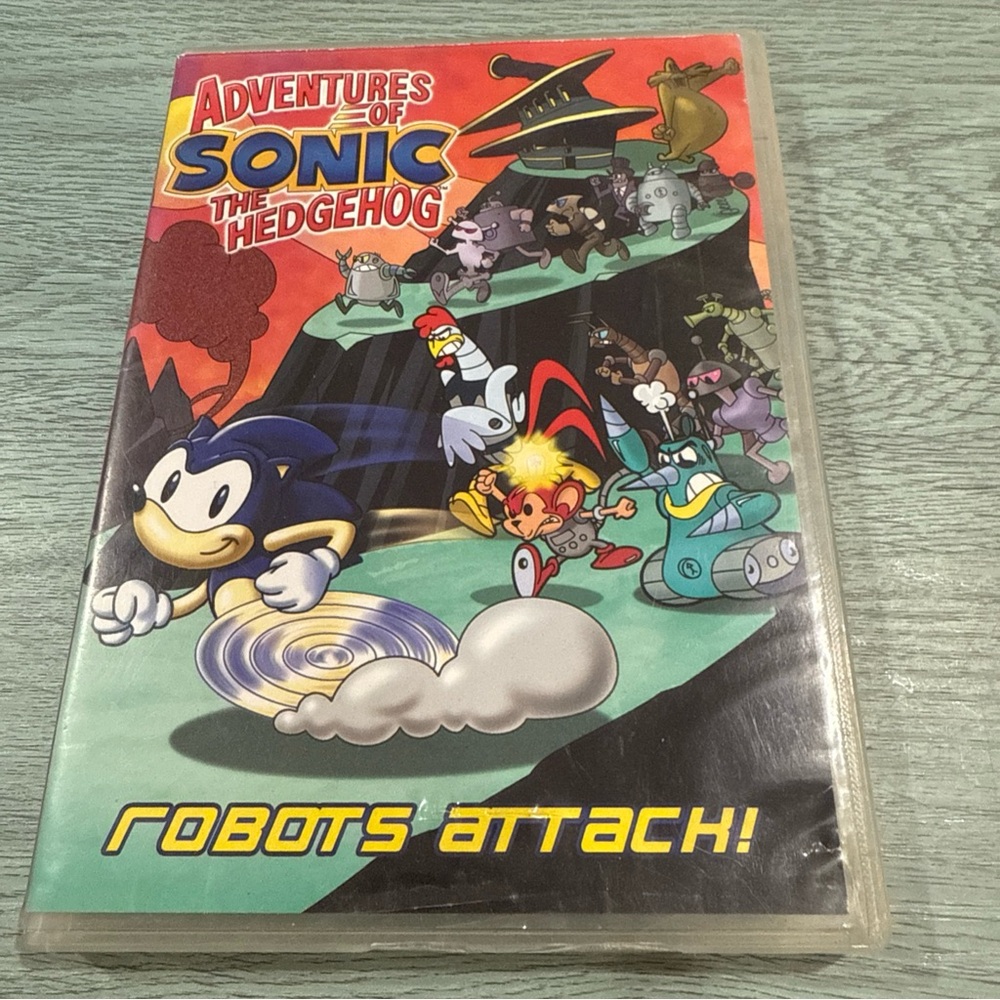 Adventures Of Sonic The Hedgehog: Robots Attack! DVD